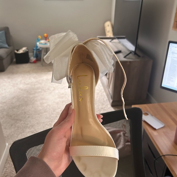 Bridal bow heels - Picture 5 of 5